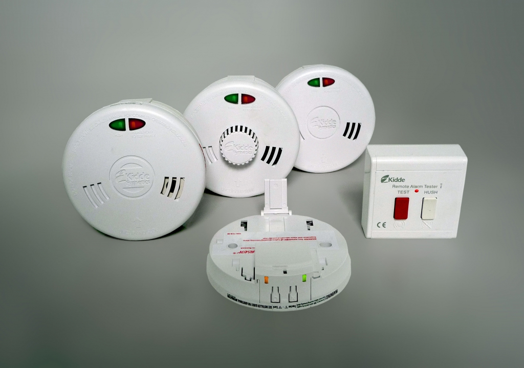 Kidde Slick RF-SFTP lämpövaroitin palovaroitin 230V Firesafe verkkovirtavaroitin