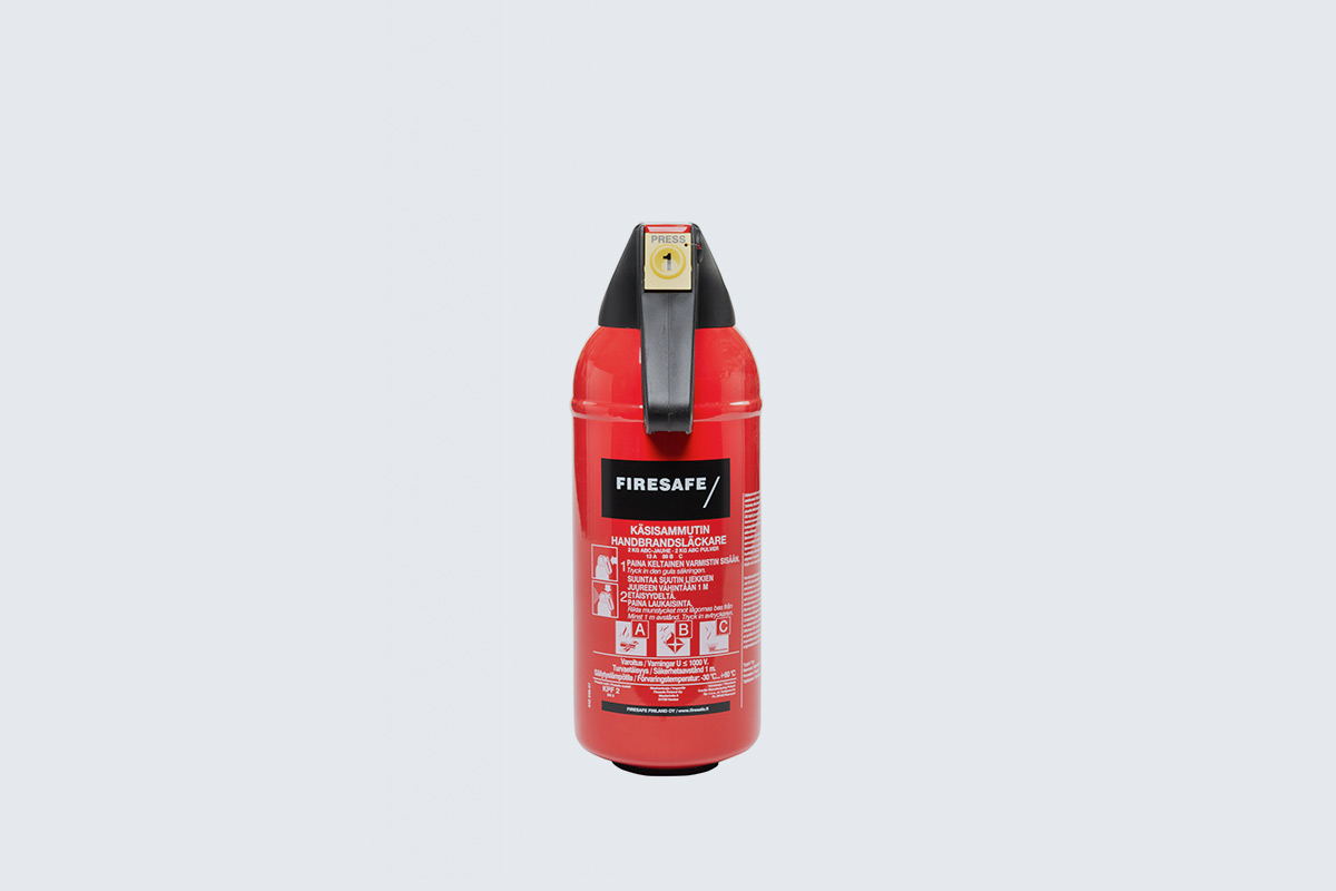 Jauhesammutin 2kg Firesafe