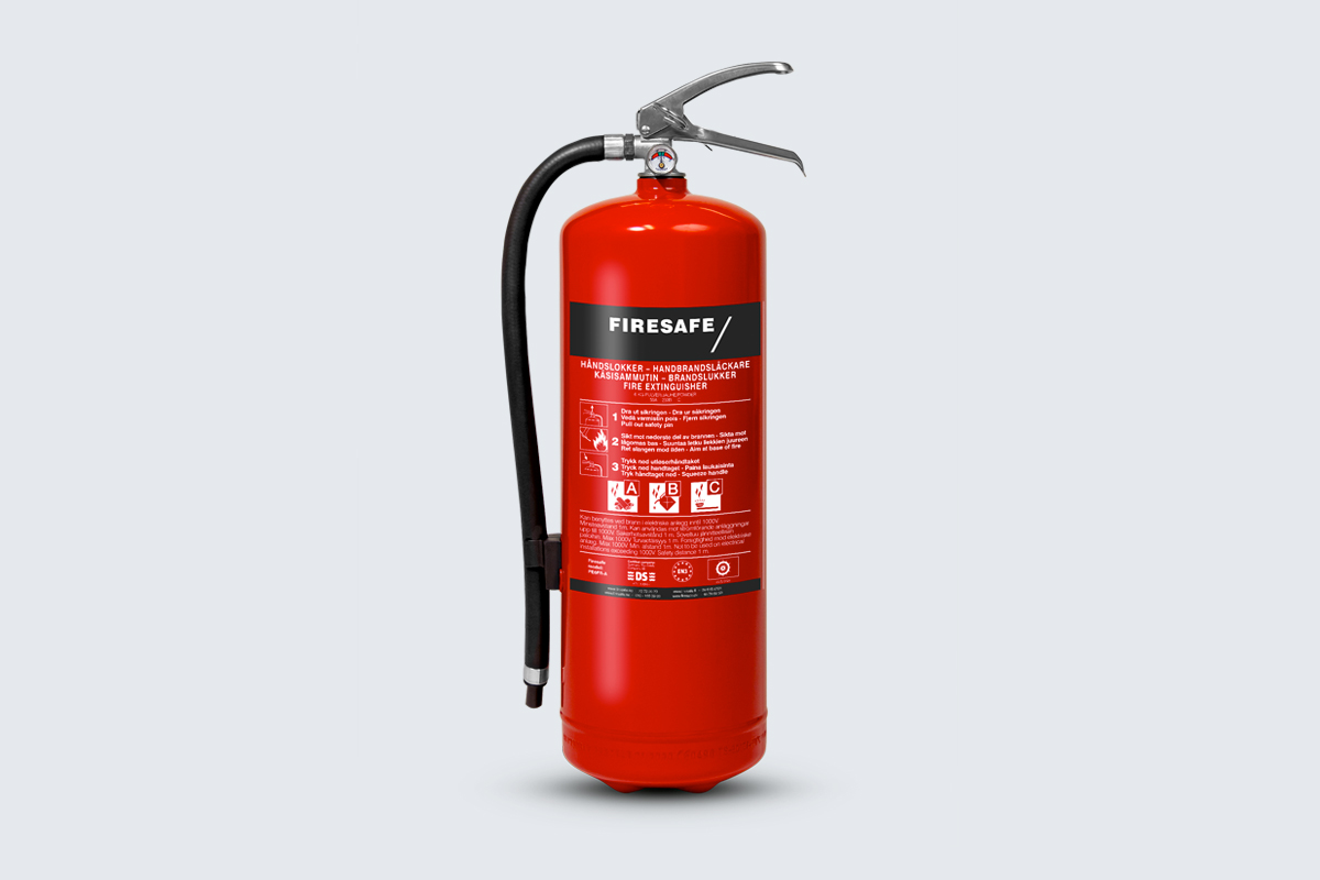 Tuotekuva 6 kg jauhesammutin Firesafe PE6FR-A