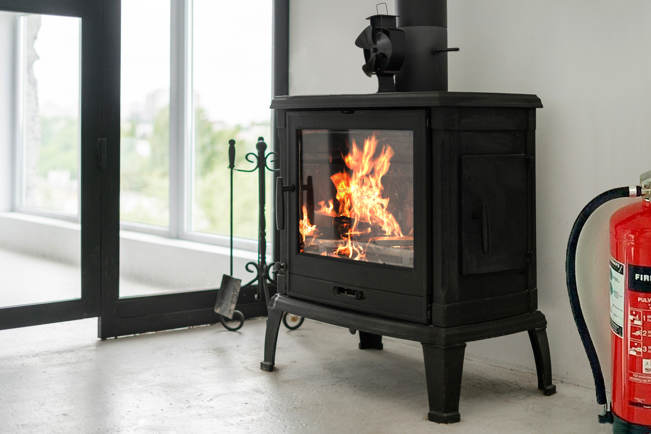 Firesafe sammutin ja takka