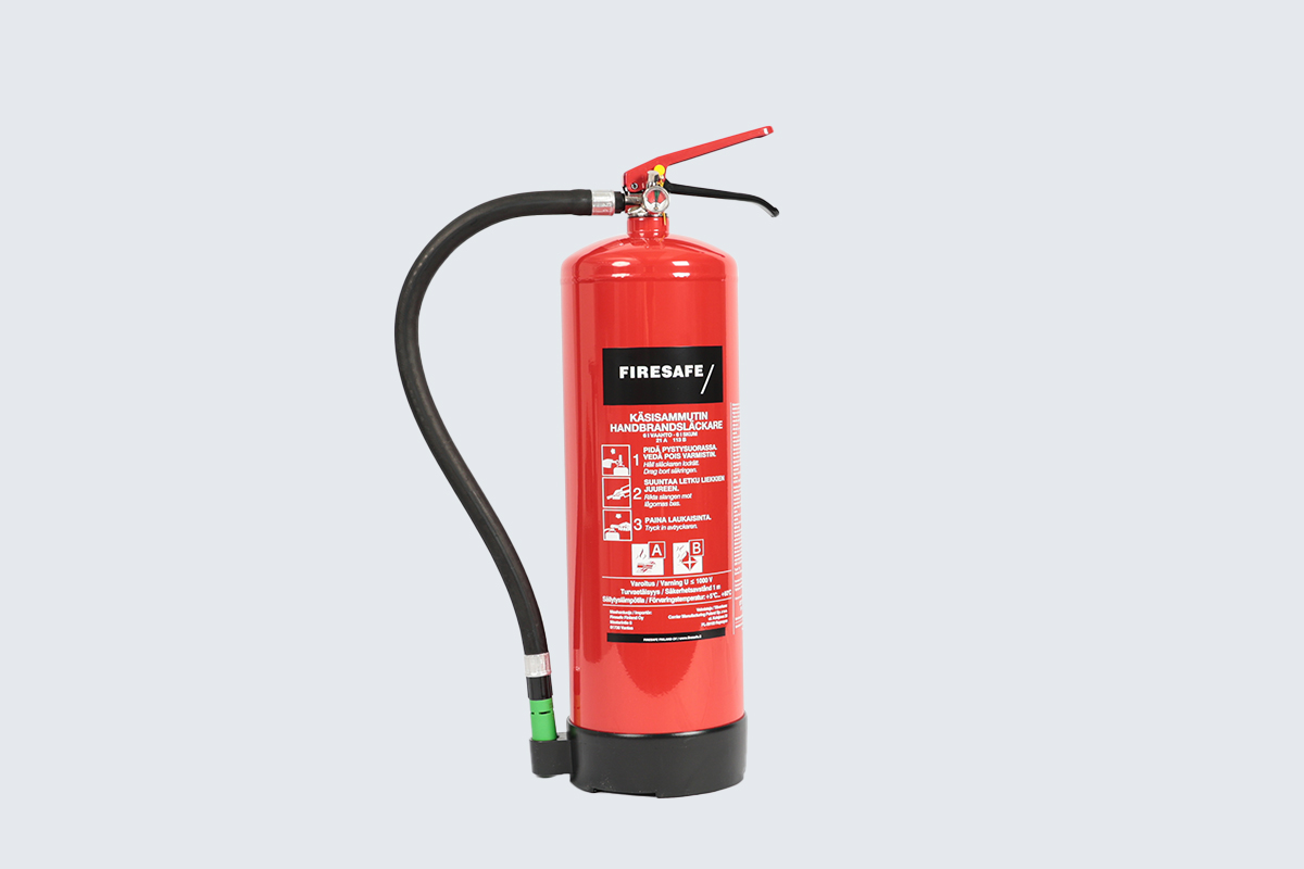07011 Firesafe Vaahtosammutin 6l SD6E 21A 113B